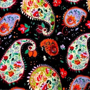 Colourful Paisley Men’s Dress Shirt Size S